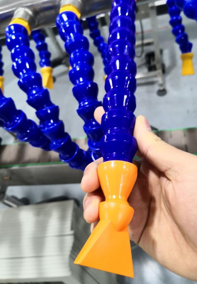 Jet mouth and spider air knife blow off blower