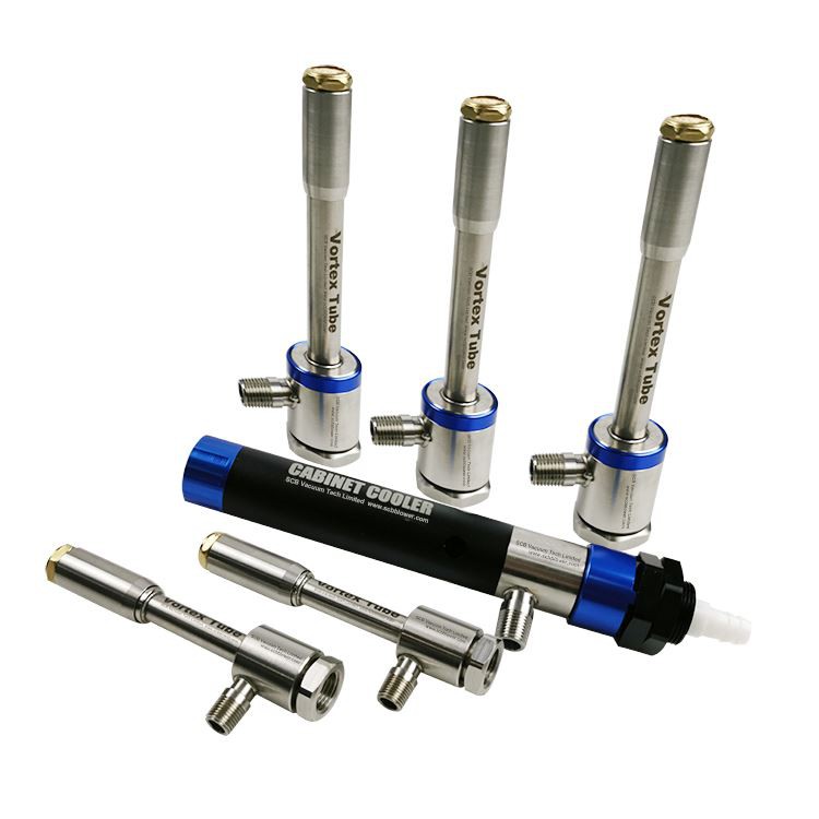 SCB vortex tube instant cold air gun, cold air tube, vortex tube cold air gun, local cooler, dry cooler SCB vortex tube instant cold air gun, cold air tube, vortex tube cold air gun, local cooler, dry cooler