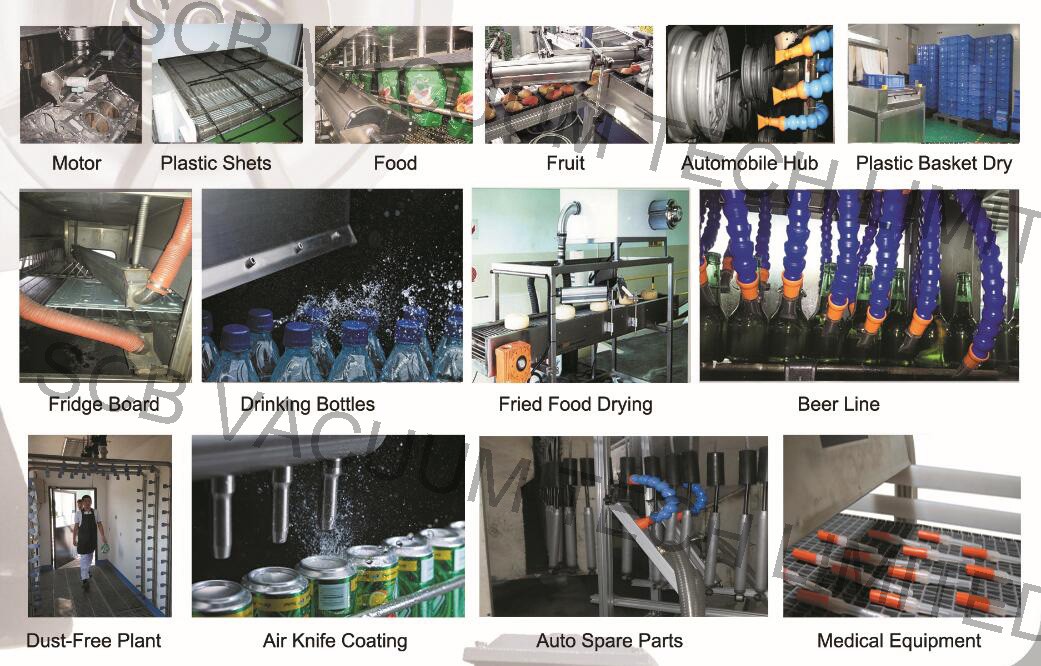 Application of air knife drying system to the industry Application of air knife drying system to the industry